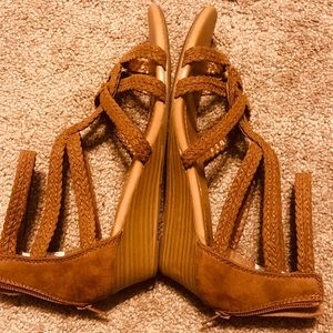 Brown sandles